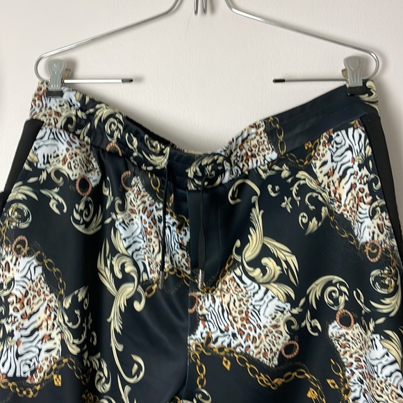 👑 STACY ADAMS track jacket and joggers tracksuit set printed graphic XL 👑 - Picture 9 of 14